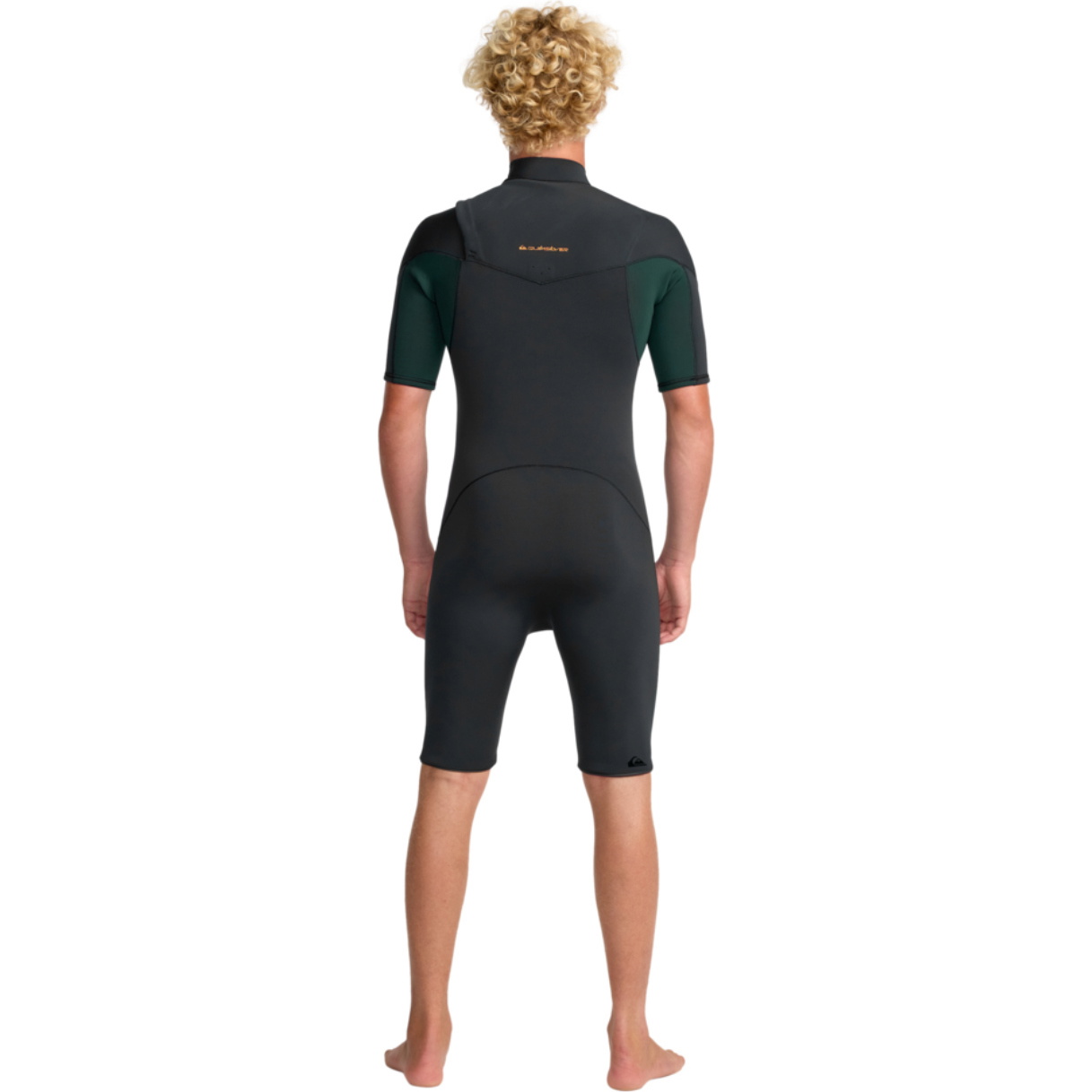 2026 Quiksilver Hombres Everyday Sessions 2/2mm Chest Zip Shorty Neopreno 25AW253501 - Jade
